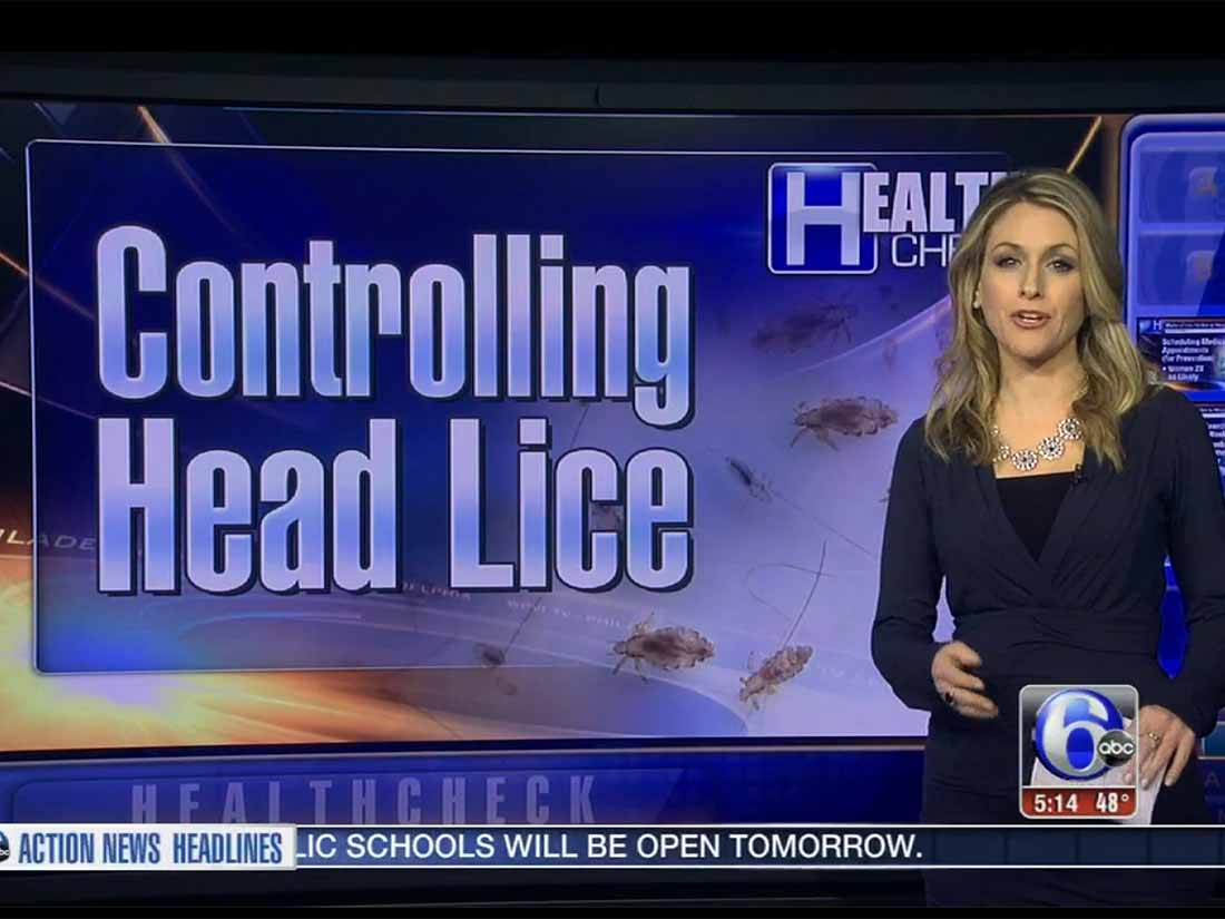 ABC's Ali Gorman with Center for Lice Control